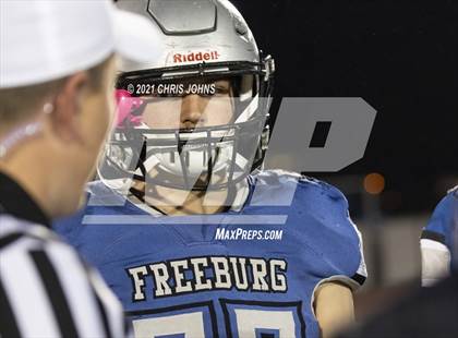 Thumbnail 3 in Richland County vs Freeburg (IHSA,4A,1st round) photogallery.