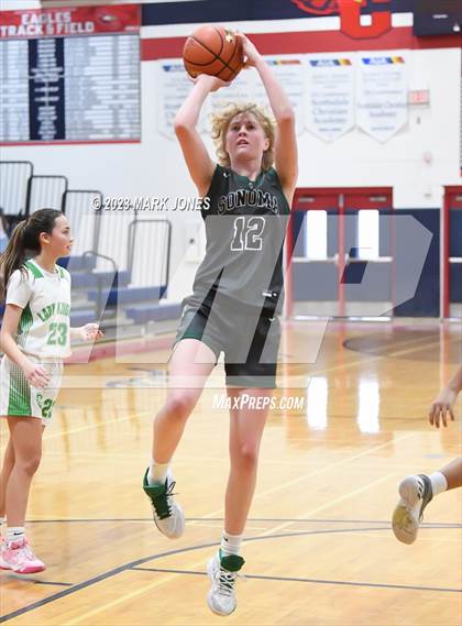 Thumbnail 2 in St. Mary's vs. Sonoma Valley (CA) (Cactus Jam Tournament) photogallery.
