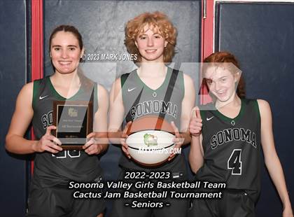 Thumbnail 1 in St. Mary's vs. Sonoma Valley (CA) (Cactus Jam Tournament) photogallery.