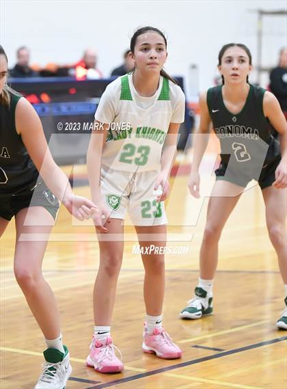 Thumbnail 2 in St. Mary's vs. Sonoma Valley (CA) (Cactus Jam Tournament) photogallery.