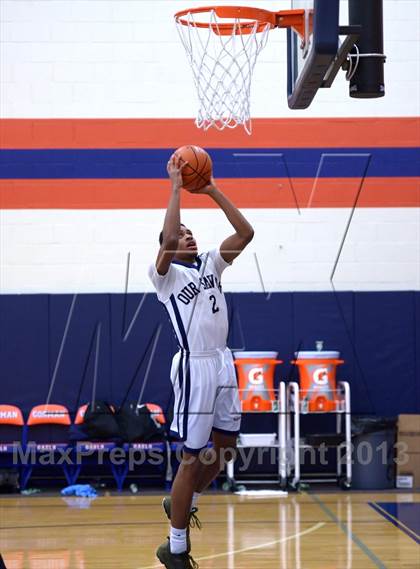 Thumbnail 3 in Our Savior New American vs. Faith Baptist Christian Academy (Tarkanian Classic) photogallery.