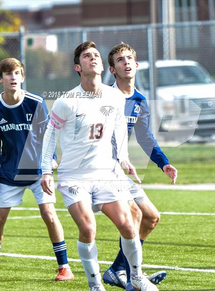 Thumbnail 3 in Olathe East vs Manhattan (KSHSAA 6A Final) photogallery.