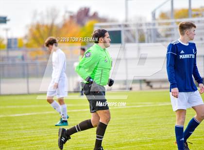Thumbnail 1 in Olathe East vs Manhattan (KSHSAA 6A Final) photogallery.