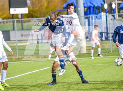 Thumbnail 1 in Olathe East vs Manhattan (KSHSAA 6A Final) photogallery.