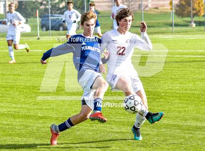 Thumbnail 3 in Olathe East vs Manhattan (KSHSAA 6A Final) photogallery.