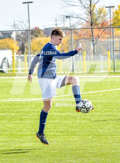Thumbnail 2 in Olathe East vs Manhattan (KSHSAA 6A Final) photogallery.