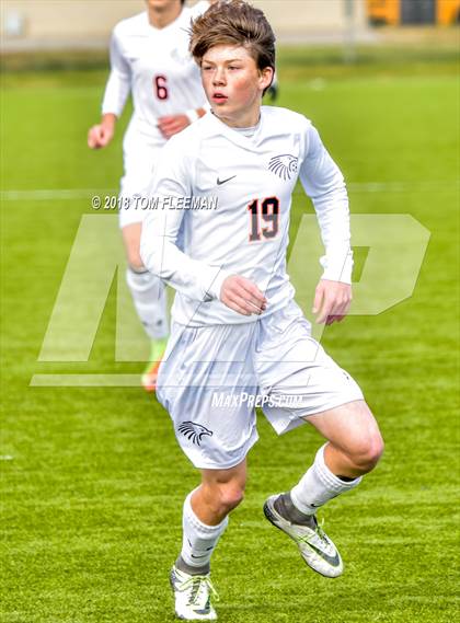 Thumbnail 2 in Olathe East vs Manhattan (KSHSAA 6A Final) photogallery.