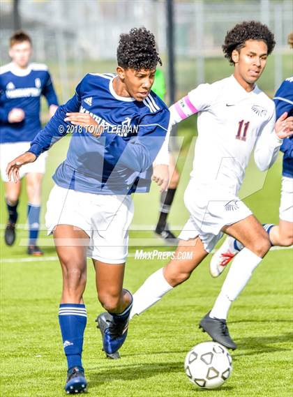 Thumbnail 1 in Olathe East vs Manhattan (KSHSAA 6A Final) photogallery.