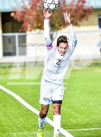 Thumbnail 2 in Olathe East vs Manhattan (KSHSAA 6A Final) photogallery.