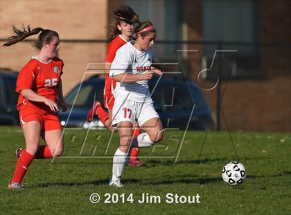 Thumbnail 3 in Conard @ Fairfield Warde (CIAC Class LL 1st Round) photogallery.