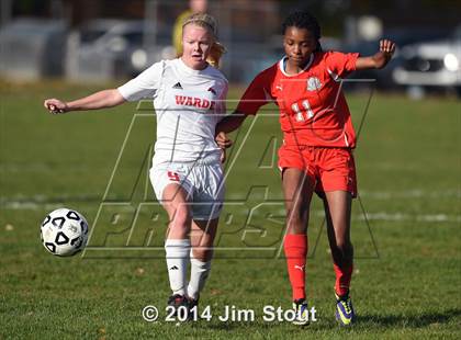 Thumbnail 2 in Conard @ Fairfield Warde (CIAC Class LL 1st Round) photogallery.