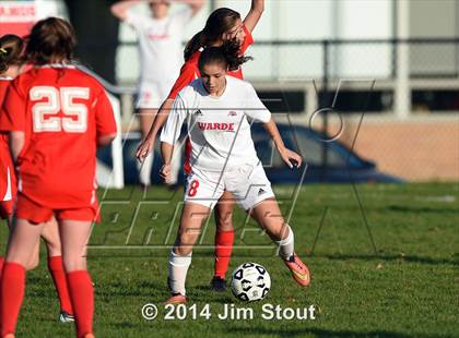Thumbnail 2 in Conard @ Fairfield Warde (CIAC Class LL 1st Round) photogallery.
