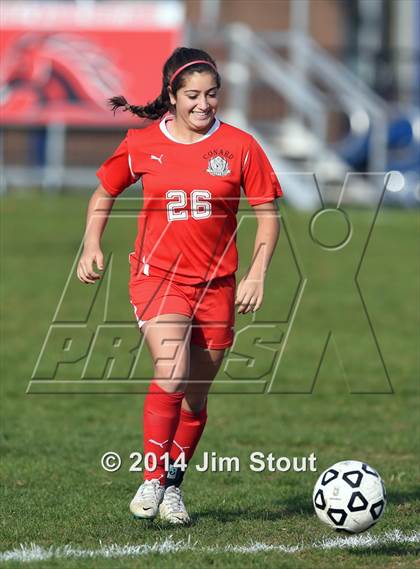 Thumbnail 2 in Conard @ Fairfield Warde (CIAC Class LL 1st Round) photogallery.