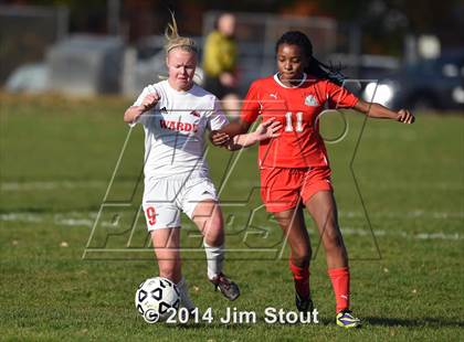 Thumbnail 2 in Conard @ Fairfield Warde (CIAC Class LL 1st Round) photogallery.