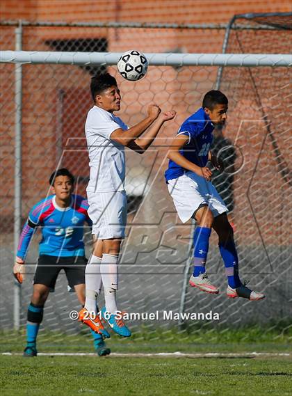 Thumbnail 2 in Poly @ Monroe (CIF LA City Section Playoffs) photogallery.