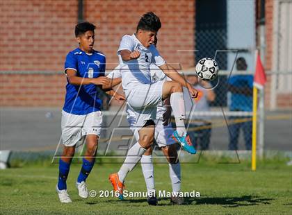 Thumbnail 2 in Poly @ Monroe (CIF LA City Section Playoffs) photogallery.