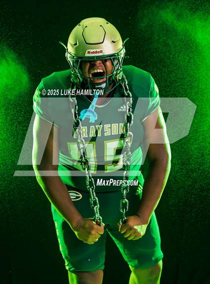 Thumbnail 2 in Grayson (Preseason Top 25 Photo Shoot) photogallery.