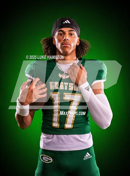 Thumbnail 2 in Grayson (Preseason Top 25 Photo Shoot) photogallery.