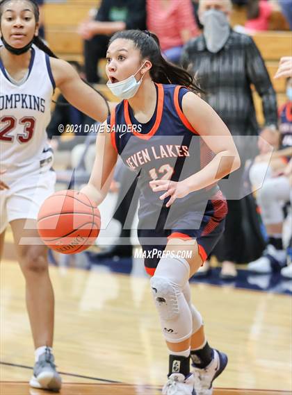 Thumbnail 1 in Seven Lakes @ Tompkins (UIL 6A District Playoff) photogallery.