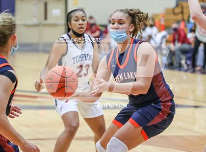 Thumbnail 3 in Seven Lakes @ Tompkins (UIL 6A District Playoff) photogallery.