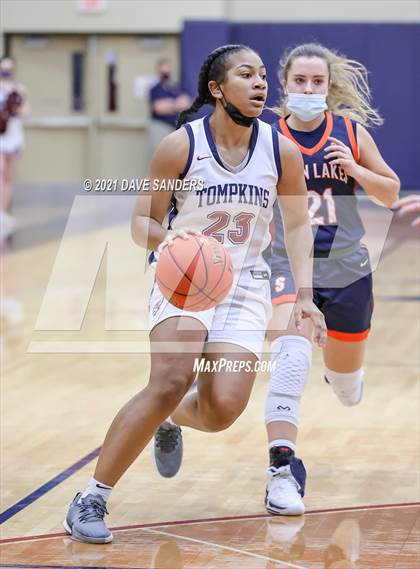 Thumbnail 3 in Seven Lakes @ Tompkins (UIL 6A District Playoff) photogallery.