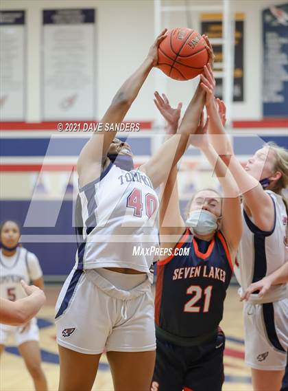 Thumbnail 1 in Seven Lakes @ Tompkins (UIL 6A District Playoff) photogallery.