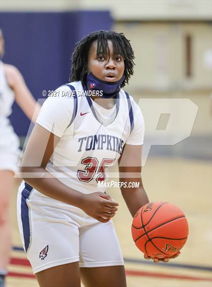 Thumbnail 3 in Seven Lakes @ Tompkins (UIL 6A District Playoff) photogallery.