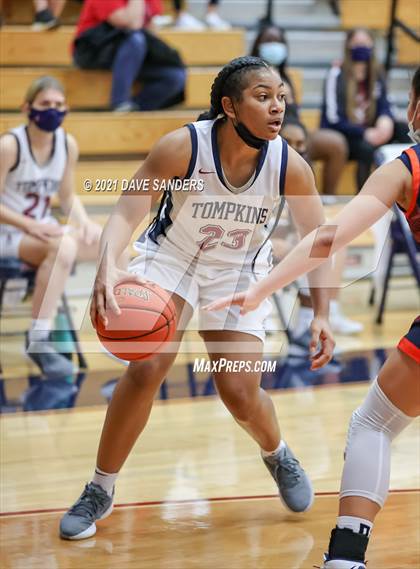 Thumbnail 3 in Seven Lakes @ Tompkins (UIL 6A District Playoff) photogallery.
