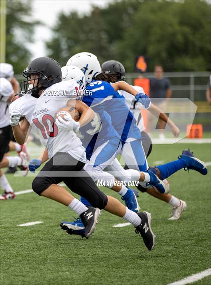 Thumbnail 1 in Brookfield Central vs. Pewaukee photogallery.
