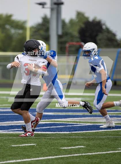 Thumbnail 2 in Brookfield Central vs. Pewaukee photogallery.