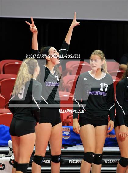Thumbnail 1 in Carrboro vs. West Iredell (NCHSAA 2A Final) photogallery.