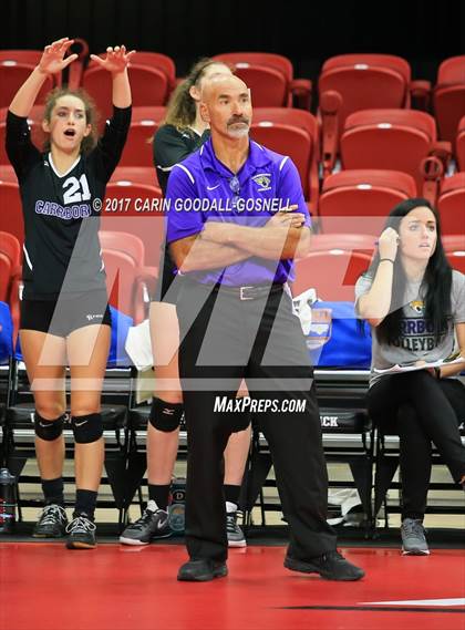 Thumbnail 2 in Carrboro vs. West Iredell (NCHSAA 2A Final) photogallery.