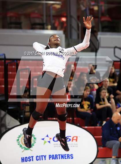 Thumbnail 2 in Carrboro vs. West Iredell (NCHSAA 2A Final) photogallery.