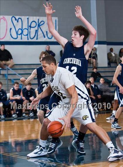 Thumbnail 2 in Second Baptist @ Concordia Lutheran (TAPPS District 4-4A Basketball Tournament) photogallery.