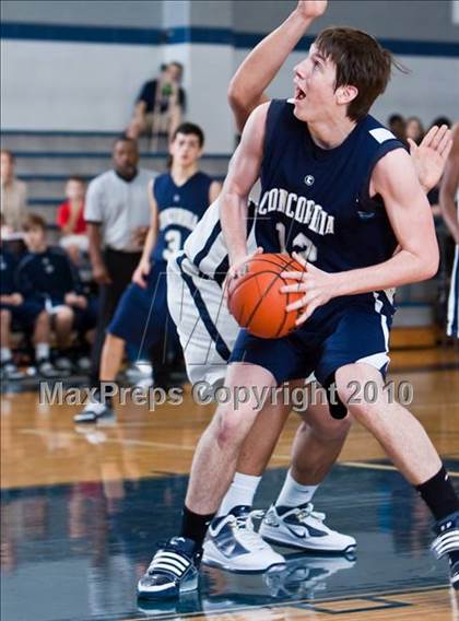 Thumbnail 1 in Second Baptist @ Concordia Lutheran (TAPPS District 4-4A Basketball Tournament) photogallery.