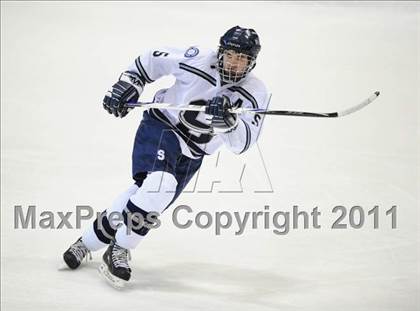 Thumbnail 2 in Watertown/Pomperaug vs. Staples/Weston/Shelton (CIAC Division 3 Final) photogallery.