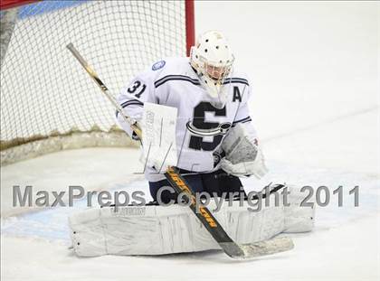 Thumbnail 2 in Watertown/Pomperaug vs. Staples/Weston/Shelton (CIAC Division 3 Final) photogallery.