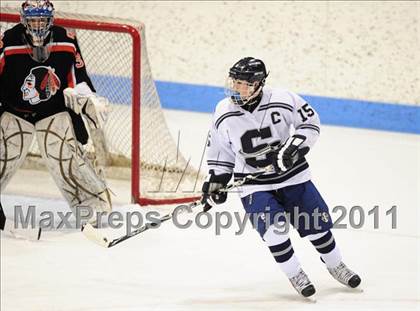 Thumbnail 3 in Watertown/Pomperaug vs. Staples/Weston/Shelton (CIAC Division 3 Final) photogallery.
