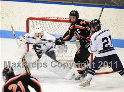 Thumbnail 3 in Watertown/Pomperaug vs. Staples/Weston/Shelton (CIAC Division 3 Final) photogallery.