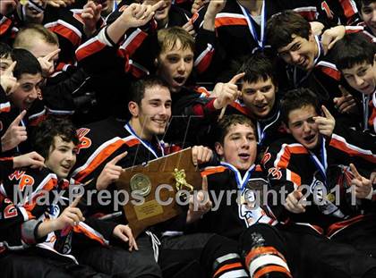 Thumbnail 3 in Watertown/Pomperaug vs. Staples/Weston/Shelton (CIAC Division 3 Final) photogallery.