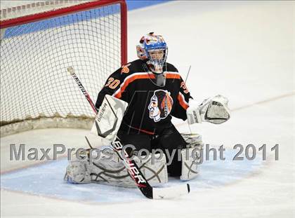 Thumbnail 2 in Watertown/Pomperaug vs. Staples/Weston/Shelton (CIAC Division 3 Final) photogallery.