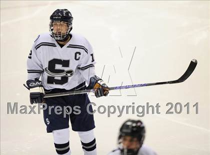 Thumbnail 2 in Watertown/Pomperaug vs. Staples/Weston/Shelton (CIAC Division 3 Final) photogallery.