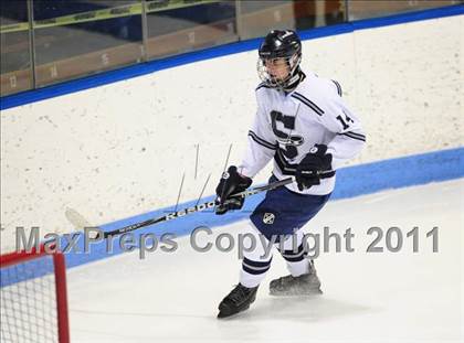 Thumbnail 2 in Watertown/Pomperaug vs. Staples/Weston/Shelton (CIAC Division 3 Final) photogallery.