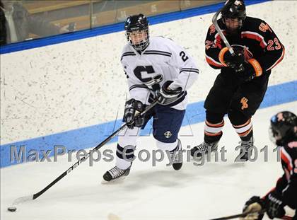 Thumbnail 3 in Watertown/Pomperaug vs. Staples/Weston/Shelton (CIAC Division 3 Final) photogallery.