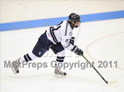 Thumbnail 3 in Watertown/Pomperaug vs. Staples/Weston/Shelton (CIAC Division 3 Final) photogallery.
