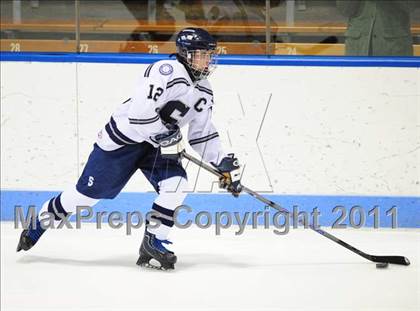 Thumbnail 2 in Watertown/Pomperaug vs. Staples/Weston/Shelton (CIAC Division 3 Final) photogallery.