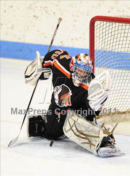 Thumbnail 3 in Watertown/Pomperaug vs. Staples/Weston/Shelton (CIAC Division 3 Final) photogallery.