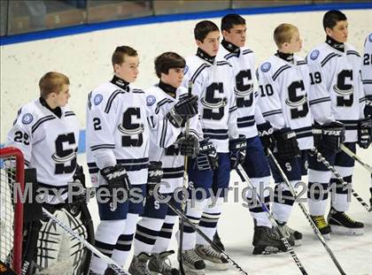 Thumbnail 1 in Watertown/Pomperaug vs. Staples/Weston/Shelton (CIAC Division 3 Final) photogallery.