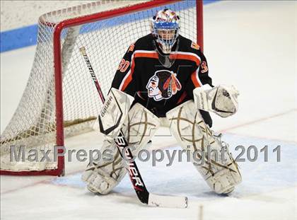 Thumbnail 3 in Watertown/Pomperaug vs. Staples/Weston/Shelton (CIAC Division 3 Final) photogallery.