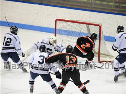 Thumbnail 2 in Watertown/Pomperaug vs. Staples/Weston/Shelton (CIAC Division 3 Final) photogallery.